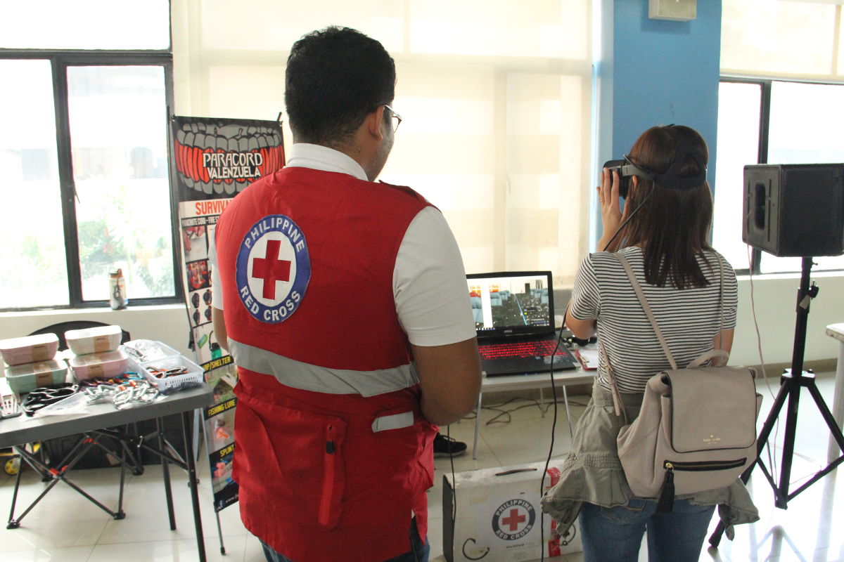 Philippine Red Cross' virtual reality game