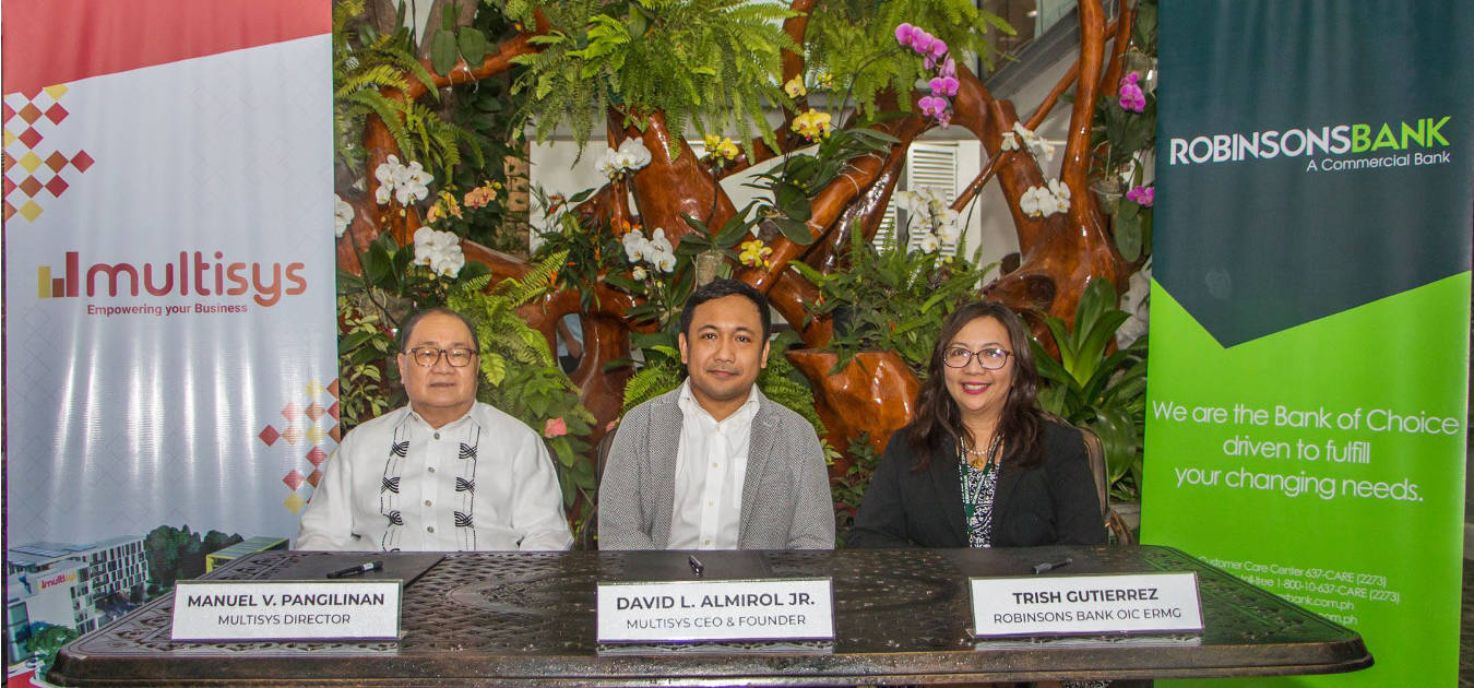 Manuel V. Pangilinan, David L. Almirol Jr. and Trish Gutierrez