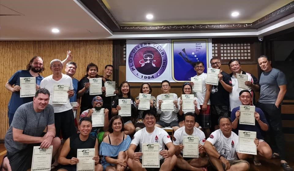 PLDT Divers Club, Inc. participated at the 2019 International Coastal Cleanup in Anilao, Batangas.