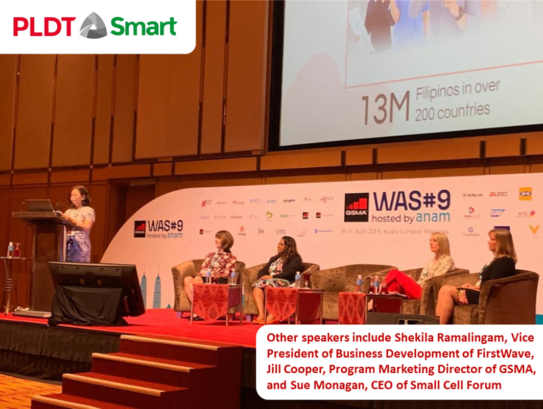 Smart Vice President for International Roaming and Consumer Business Mary Alice Ramos joined executives from Asia Pacific at the GSMA Wholesale Agreements & Solutions #9 Conference 